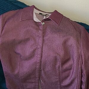BANANA REPUBLIC Purple Fashion Jacket. Size 4.